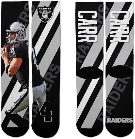 For Bare Feet NFL Adult Player Stripe Sock - Premium Quality Poly Spandex Blend - Fitting Fabric - Stay Comfortable on The Field (Pittsburgh Steelers - Black, Adult Medium) in Saudi Arabia
