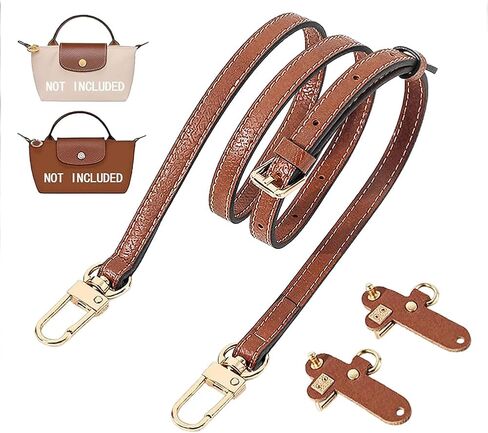 Adjustable Leather Shoulder Strap for Mini Crossbody Bags | Replacement Handbag Strap | Detachable Purse Strap in Saudi Arabia