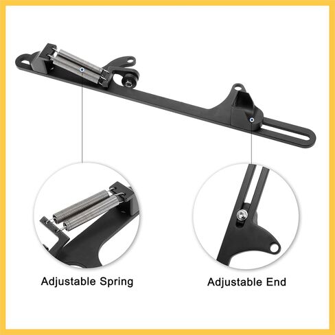 Adjustable Throttle Cable Bracket for 4500 Series Throttle End Spring Brackets Kit Aluminum Alloy Black Auto Replacement Parts in Saudi Arabia
