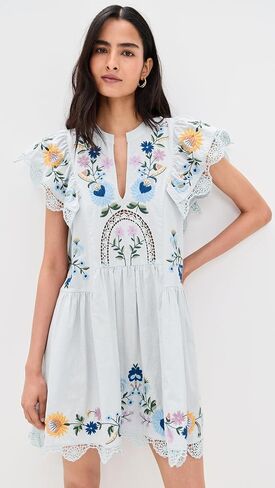 Sea Women's Celia Embroidery Dress in Saudi Arabia
