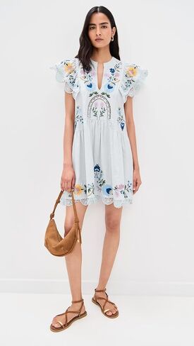 Sea Women's Celia Embroidery Dress in Saudi Arabia