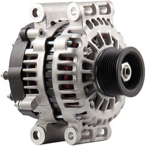 24V 100A Alternator Perkins Industrial Engines Fits Pn T406063 100-Amperage M8-1.25-B+ Terminal Internal-Fan Negative-Polarity 0.375-Regulator Clock in Saudi Arabia
