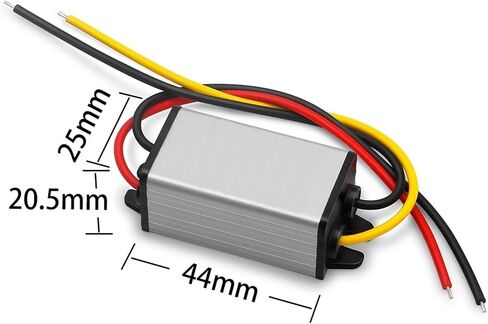 1pc 24V to 12V 5A 3A-40A Power Converter Step Down Voltage Regulator 24 Volt to 12 Volt Module for Cars Solar(24V to 12V 1A) in Saudi Arabia