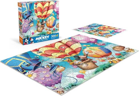 Ceaco - Disney - Mickey's Air Balloon - 300 Oversized Piece Jigsaw Puzzle in Saudi Arabia