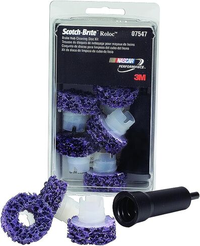 Scotch-Brite 07547 Roloc Brake Hub Cleaning Disc Kit TS ، 07547 ، Purple in Saudi Arabia