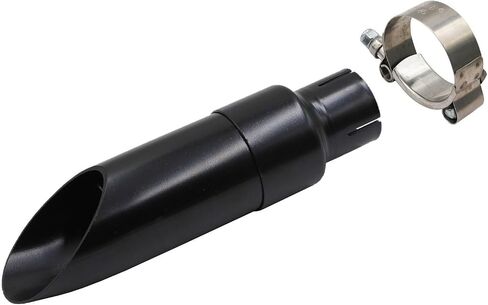 Exhaust Muffler Drag Pipe Compatible with 2014-2018 Honda CTX700, Straight Through Stainless Steel Muffler Resonator - Black in Saudi Arabia