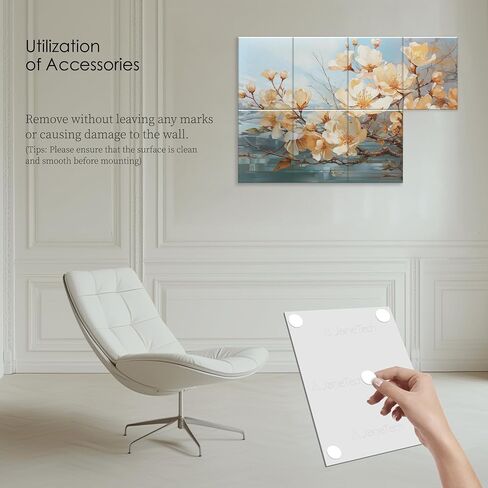 Glowing Horizon 8-Pack Acoustic Panels, 48x32 Inch Soundproof Wall Panels Decorative Acoustic Panels, Sound Absorbing Wall Art with Nano Glue for Recording and Home Studio, Office in Kuwait