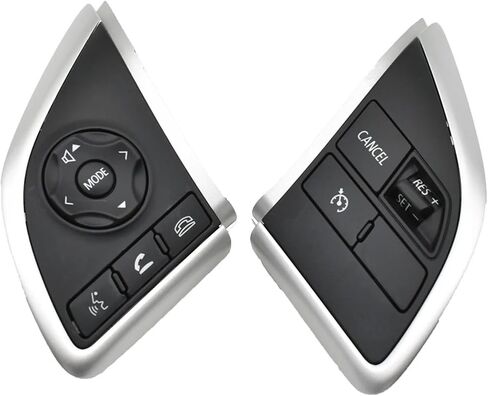 Car Button Fit for Mitsubishi L200 2015 Space Star 20113-2015 Steering Wheel Cruise Control Buttons Control Volume Button Steering Wheel Buttons(Right-Wire) in Saudi Arabia