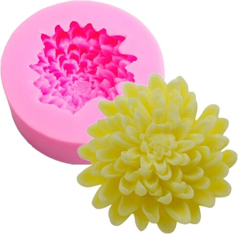 2Pcs Holly Leaf Silicone Mold for Fondant Chocolate Candy Cake Decorating Baking Candle Soap Pastry Polymer Clay Christmas Decoration in Kuwait