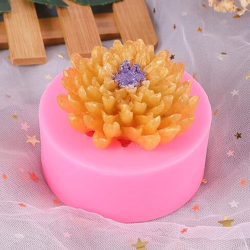 2Pcs Holly Leaf Silicone Mold for Fondant Chocolate Candy Cake Decorating Baking Candle Soap Pastry Polymer Clay Christmas Decoration in Kuwait