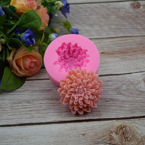 2Pcs Holly Leaf Silicone Mold for Fondant Chocolate Candy Cake Decorating Baking Candle Soap Pastry Polymer Clay Christmas Decoration in Kuwait