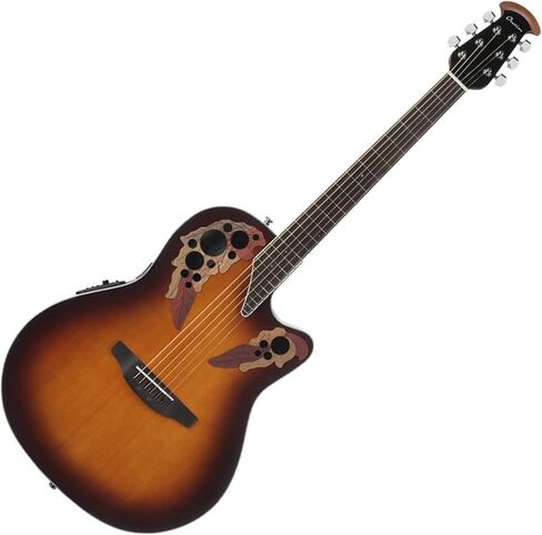 Ovation Celebrity Elite Solid Spruce TOop Acoustic-Electric Guitar, Sunburst in Saudi Arabia