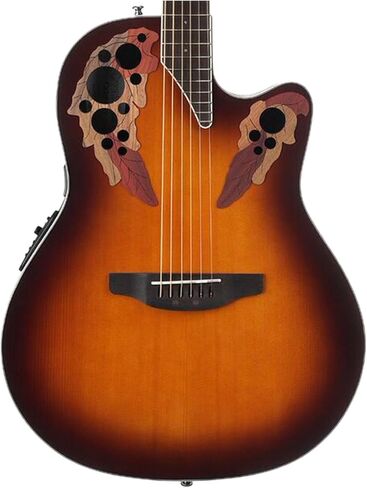 Ovation Celebrity Elite Solid Spruce TOop Acoustic-Electric Guitar, Sunburst in Saudi Arabia