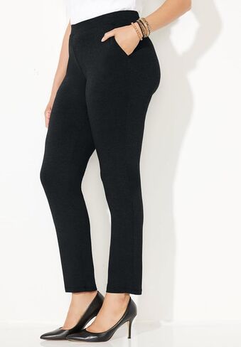 Catherines Women's Plus Size Anywear Classic Pant in Saudi Arabia