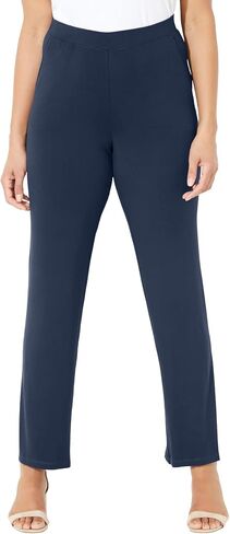 Catherines Women's Plus Size Anywear Classic Pant in Saudi Arabia