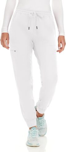 MediChic Stretch Jogger Scrub Pants with Zipper Side Pocket Scrubs, Available in 13 Colors from XS-2X in Saudi Arabia