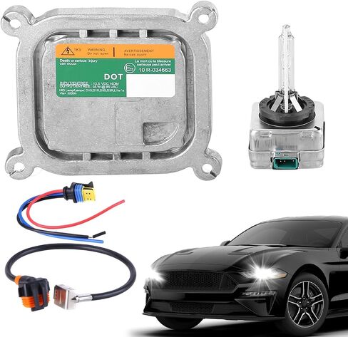 وحدة التحكم في صابورة المصباح HID HID HID لـ Ford Mustang Flex Explorer 2010-2019 مع Igniter & D3S Bulb 8A5Z-13C170-A DL3Z-13C170-A 10 R-034663 XENON HID MODUULE MODULE in Saudi Arabia