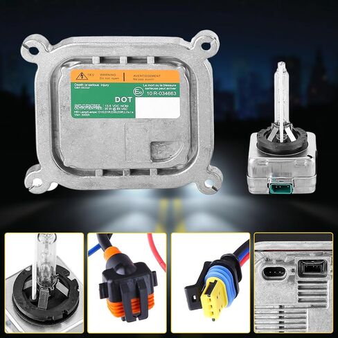 وحدة التحكم في صابورة المصباح HID HID HID لـ Ford Mustang Flex Explorer 2010-2019 مع Igniter & D3S Bulb 8A5Z-13C170-A DL3Z-13C170-A 10 R-034663 XENON HID MODUULE MODULE in Saudi Arabia