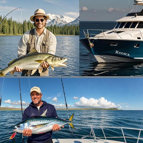 Regica Braided Fishing Line - Pro Performance for Saltwater or Freshwater - Super Strong - Abrasion Resistant - Zero Stretch - Extra Thin Diameter in Saudi Arabia