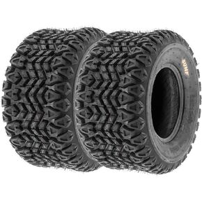 [مجموعة من 2] SUNF 20X10-8 20X10X8 ATV UTV TIRES 4 PLY GOLF CART LAWN MOWN MOWER CADL G003 [RIM (S) غير مدرجة] in Kuwait