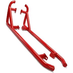 wrlwyrzr nerf الحانات الصخور sliders -orange الجانبية الخطوة kickers | يناسب 2014-2023 Polaris RZR 900 Trail ، 900s ، 1000s ، 1000xp ، Turbo (Orange) in Kuwait