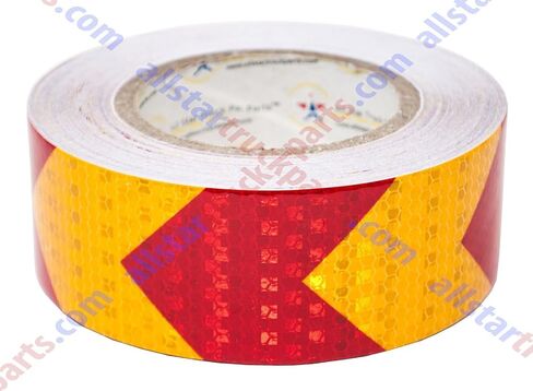 [ALL STAR TRUCK PARTS] Blue Arrow Reflective Tape, 2" Hazard Warning Tape Waterproof - High Intensity Reflector Conspicuity Safety Tape Strong Adhesive Crystal Lattice Blue Arrow (2 IN x 30 FT) in Saudi Arabia