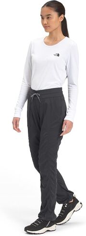 بنطال Aphrodite 2.0 للسيدات من THE NORTH FACE (مقاس قياسي ومقاس كبير)، أزرق داكن، 1X عادي in Kuwait