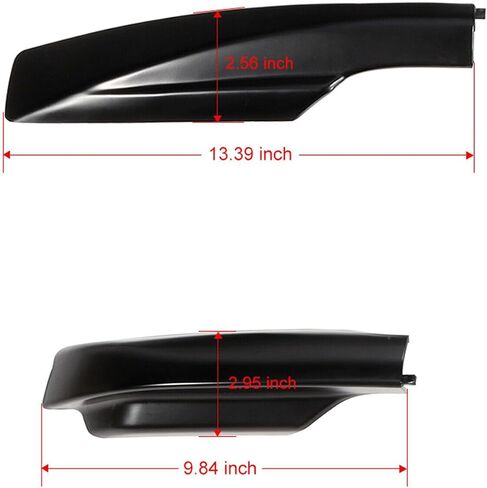 Top Roof Rack for Toyota for RAV4 2006-2007 Xa30 Cover Rail End Noshell Replacement Lightweight ABS Bar Polished Black 4pcs in Saudi Arabia