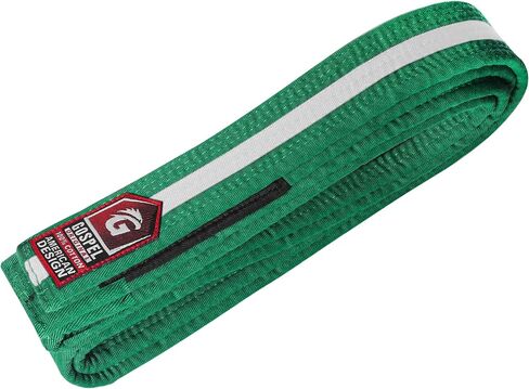 GOSPEL Sports Brazilian Jiu Jitsu Belts Preshurunk Martial Arts Youth BJJ Belts for Girls & Boys with BJJ Ranking Stripes in Saudi Arabia