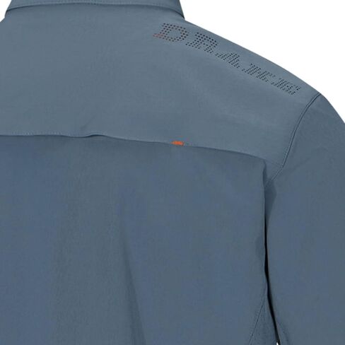 Drake Waterfowl Men's Lake Shore Performance عرض رطوبة خفيفة الوزن قميص قصير الأكمام in Kuwait