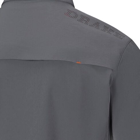 Drake Waterfowl Men's Lake Shore Performance Casual Moisture-Wicking Lightweight Breathable Solid Short Sleeve Buttoned Shirt in Saudi Arabia