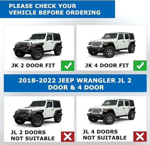المصد الخلفي لجيب 2007-2018 Wrangler JK Unlimited ، Hawkley Alloy Steel Width JK Pumper مع D-Ring و 2 "مستقبل قياسي لـ 07-18 Wrangler JKU Unlimited 4WD 2WD in Kuwait