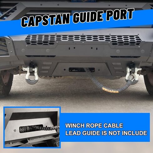 Front Bumper Skid Plate Winch Plate for 2013-2018 Dodge Ram 1500 Pickup Truck & 2019-2023 Ram 1500 Classic (Exclude Warlock), Pickup Offroad Front Bumper Skid Plate & Winch Plate in Saudi Arabia