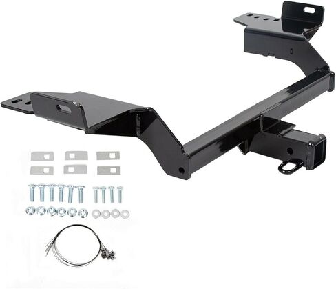ل Ford For Escape SEL 2013 2018-2019 & S/SE/Titanium 2013-2019 Class 3 Trailer Hitch Pumper Towing 2 "Steel Black 1 Piece Set Luck000915 in Saudi Arabia