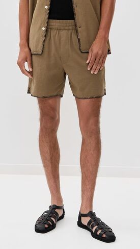 Madewell Men's Everywear Shorts in Coverstitch 6" in Saudi Arabia