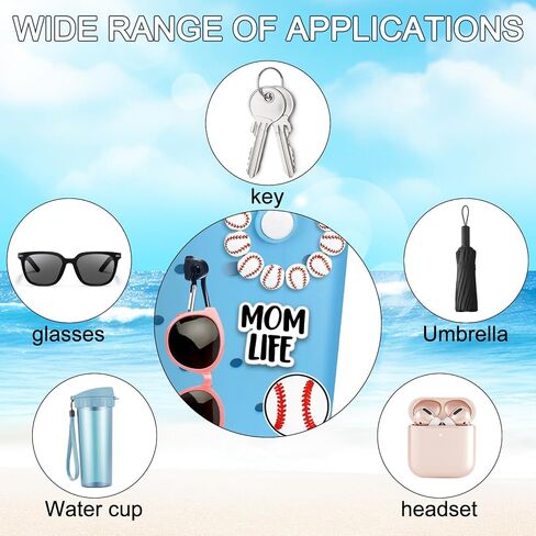 سحر الكرة الرياضية Momlife Hook حامل للاشتعال Bogg Bag Associory Tote Beach Bag Decoration Hook مجموعة البيسبول كرة القدم كرة القدم in Kuwait