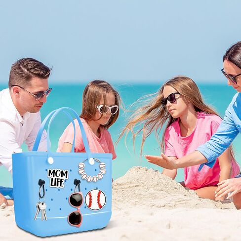 سحر الكرة الرياضية Momlife Hook حامل للاشتعال Bogg Bag Associory Tote Beach Bag Decoration Hook مجموعة البيسبول كرة القدم كرة القدم in Kuwait