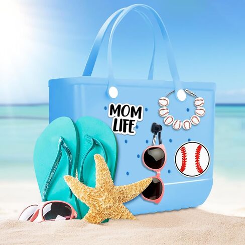 سحر الكرة الرياضية Momlife Hook حامل للاشتعال Bogg Bag Associory Tote Beach Bag Decoration Hook مجموعة البيسبول كرة القدم كرة القدم in Kuwait