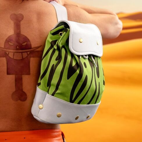 ABYSTYLE One Piece Replica Bag - Portgas D. Ace Green/Black Adjustable Anime Manga Cosplay Accessories Merch Gift in Saudi Arabia