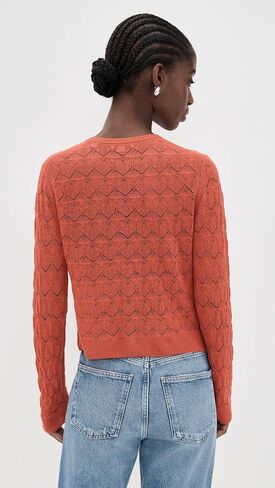 Vince Women's Lace Stitch Cardigan in Saudi Arabia