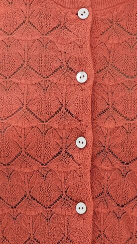 Vince Women's Lace Stitch Cardigan in Saudi Arabia