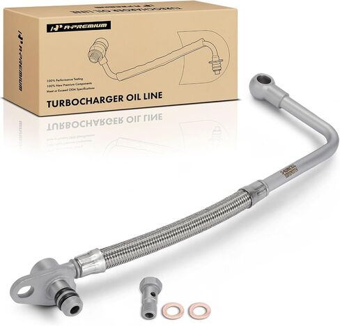 A-Premium Turbocharger Oil Line Compatible with Ford Escape 2017-2019, Fusion 2014-2020, 1.5L in Saudi Arabia