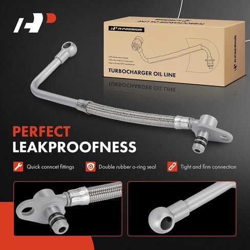 A-Premium Turbocharger Oil Line Compatible with Ford Escape 2017-2019, Fusion 2014-2020, 1.5L in Saudi Arabia