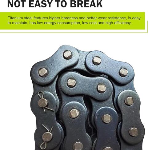 8 PCS Drive Chain Master Link Clip, Heavy Duty Rust-proof Roller Chain Connector, Bike Cross Master Link Connector Repair Accessories, for Motorcycles Bikes Scooters ATVs (Black #428) in Kuwait