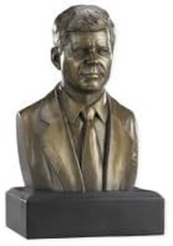 6" PRESIDENT JOHN F KENNEDY BRONZE BUST in Saudi Arabia