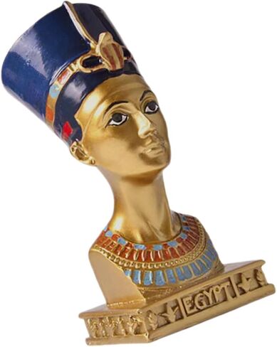 Eringogo مصري الملكة راتنج تمثال ديكور المنزل تمثال ديكور 10 بوصة النحت الزخرفية لغرفة المعيش in Saudi Arabia