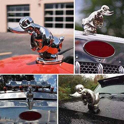 زخرفة محرك السيارة الغاضبة ، 3D Funny Sploy Car Bonnet Emblem ، 4 × 4 بوصة التمثال المعدني ذاتيًا للسيارات ، المنزل ، الديكور المكتبي (الفضة) in Saudi Arabia