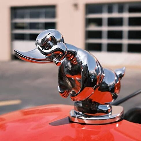 زخرفة محرك السيارة الغاضبة ، 3D Funny Sploy Car Bonnet Emblem ، 4 × 4 بوصة التمثال المعدني ذاتيًا للسيارات ، المنزل ، الديكور المكتبي (الفضة) in Saudi Arabia