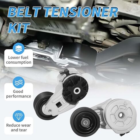 3976831 Belt Tensioner Kit Replacement for Cummins 4B4.5, 4BT3.9, 6BT5.9, 6CT8.3, ISB3.9, ISB5.9, QSB 5.9, QSC8.3, QSL9 6CT 6CTA 6CTAA Engine in Saudi Arabia