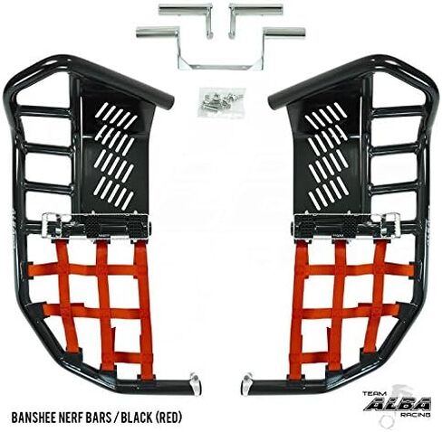 شبكات بديلة لألبا و Tusk Yamaha Banshee و Raptor 700 Propeg Nerf Bars باللون الأخضر in Kuwait